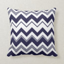 Recherche de chevron bleu marine coussins Blanc