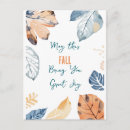 Recherche de feuille simple cartes postales Automne