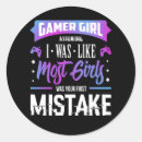 Recherche de gamers autocollants Joueur