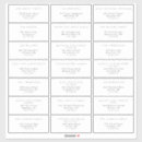 Recherche de destinataire autocollants Simple