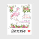 Recherche de flamingo autocollants Jungle