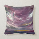 Recherche de paysage abstrait coussins Coloré