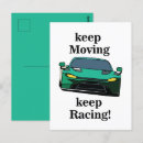 Recherche de voitures de course cartes postales Moteur