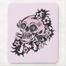Recherche de tatouages roses tapis souris Crâne