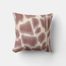 Recherche de taches de girafe coussins Sauvage