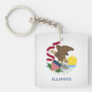 Suche nach illinois staat schlüsselanhänger Usa