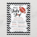 Recherche de football baby shower invitations Balle