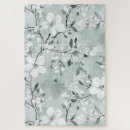 Recherche de fleurs blanches puzzles Pour elle