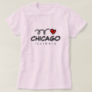 Recherche de chicago femme tshirts Amour