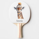 Recherche de girafe raquettes ping pong Safari