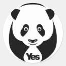Recherche de panda autocollants Drôle