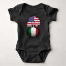 Recherche de italien bébé vêtements Drapeau de l'italie