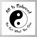 Suche nach yin yang poster Balance