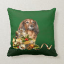 Recherche de acajou coussins Chien
