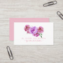 Recherche de couleur violette cartes visite Administrative professional