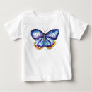 Suche nach blaue schmetterlinge tshirts Aquarell