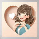 Suche nach winking poster Cartoon