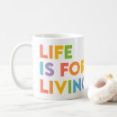 Recherche de joie de vivre tasses Vie