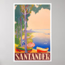 Suche nach santander poster Vintag