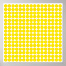 Recherche de et polka jaune posters Rétro