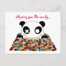 Recherche de panda kawaii cartes postales Animal