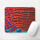 Recherche de oeil bleu tapis souris Rouge