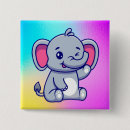Suche nach niedlicher elefant buttons Kinderzimmer