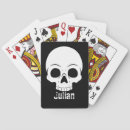Suche nach lustiger schädel spielkarten Halloween