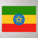 Recherche de drapeau éthiopien posters Afrique