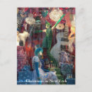 Suche nach weihnachten in new york poster Weihnachtspostkarte