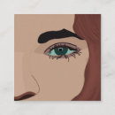 Recherche de visage de fille cartes visite Coiffeur