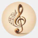 Suche nach musikalische anmerkungen aufkleber Gold