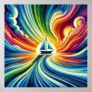 Suche nach bunter sonnenuntergang poster Lebhaft