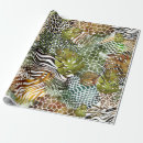 Recherche de zèbre coloré papier cadeau Moderne