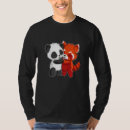 Recherche de panda câlin tshirts Rouge