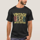 Recherche de vintage 1958 tshirts Drôle