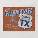 Recherche de dallas texas cartes postales Salutations de