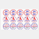 Recherche de ballon rouge autocollants Monogramme
