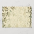 Recherche de chevron vert vœux cartes Élégant