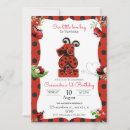 Recherche de ladybug invitations Petit coccinelle