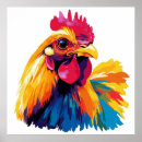 Recherche de illustration de coq posters Dessin