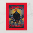Recherche de chocolats cartes postales Vintage