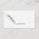 Recherche de édition cartes visite Plume