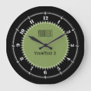 Recherche de vert mousse horloges Olive