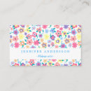 Recherche de printemps cartes visite Motif