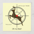 Recherche de cible invitations Chasse