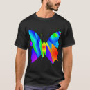 Recherche de papillon abstrait tshirts Rétro