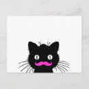 Recherche de chats roses cartes postales Noir