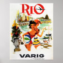 Recherche de rio posters De voyage vintage