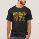 Suche nach legende seit 1972 tshirts Geburtstag